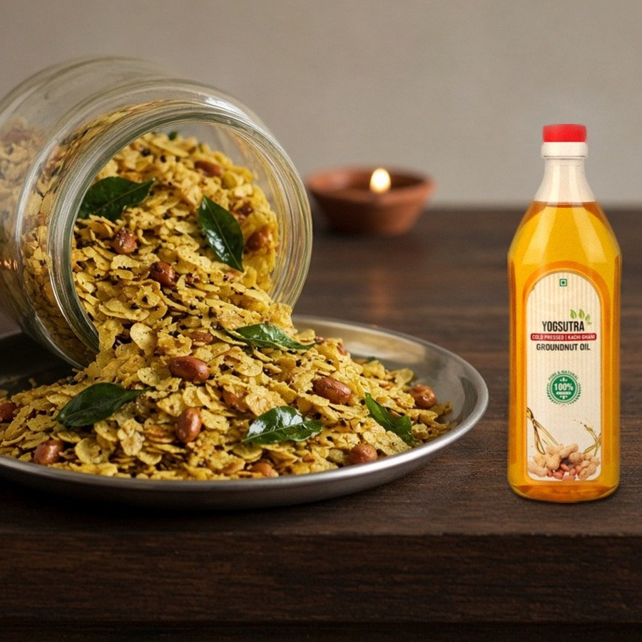 Roasted Poha Chivda