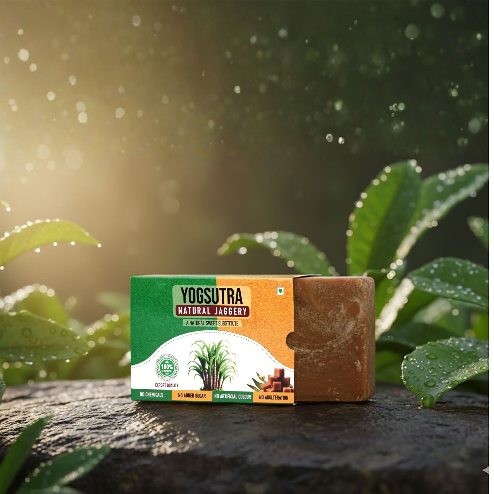 Natural Jaggery Brick 900g